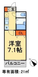 レジディア南行徳の物件間取画像